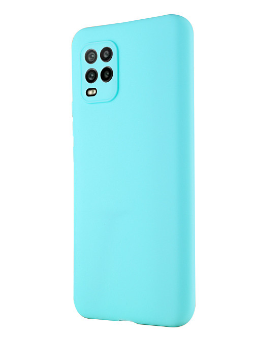 Силиконовый чехол для Xiaomi Mi 10 Lite мятный