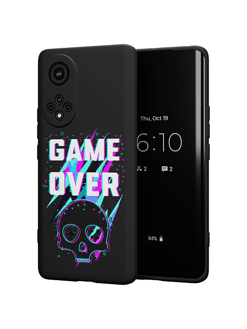 Силиконовый чехол для Honor 50 "Game over"