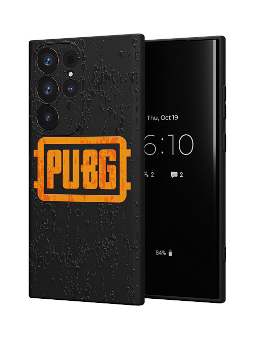 Силиконовый чехол для Samsung Galaxy S23 Ultra "NOVEL: PUBG"