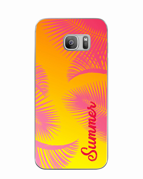 Силиконовый чехол для Samsung Galaxy S7 Summer