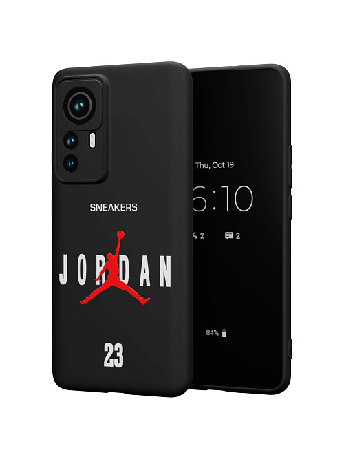 Силиконовый чехол для Xiaomi 12T "NOVEL: Джордан 23"