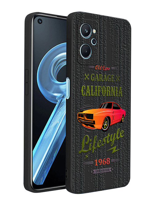 Силиконовый чехол для realme 9i Musclecar California