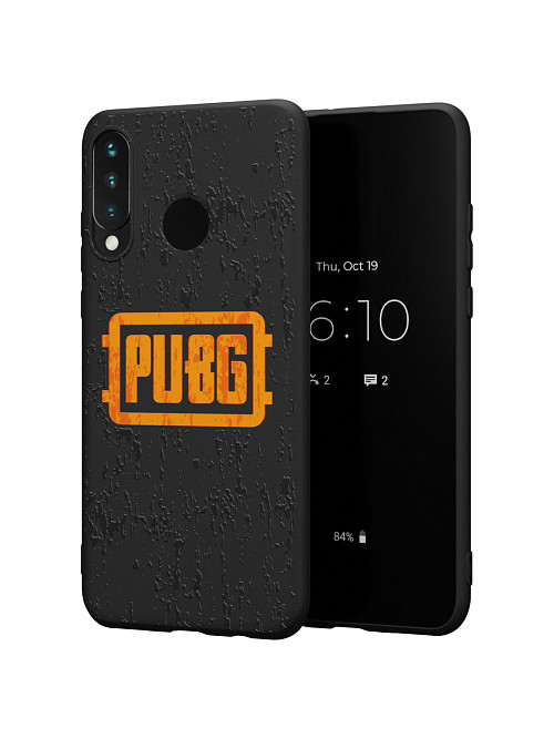 Силиконовый чехол для Huawei P30 Lite "NOVEL: PUBG"