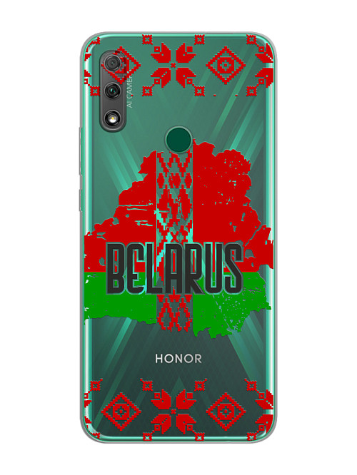 Силиконовый чехол для Honor 9X "Беларусь"