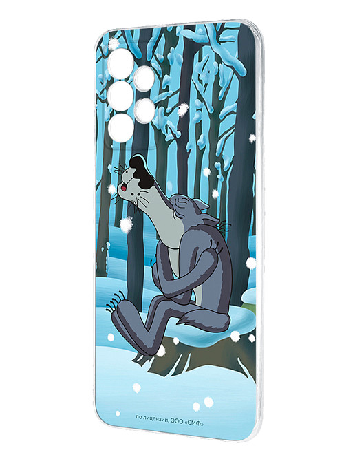 Силиконовый чехол для Samsung Galaxy A32 (4G) "Жил был пес: Голодная зима"