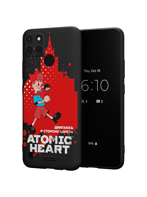 Силиконовый чехол для Realme C21Y "Atomic Heart: В сторону центра"