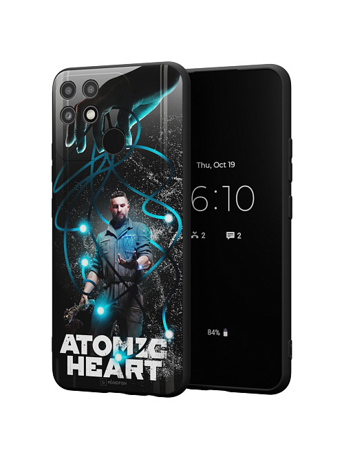 Силиконовый чехол для Realme Narzo 50A "Atomic Heart: ХРАЗ"