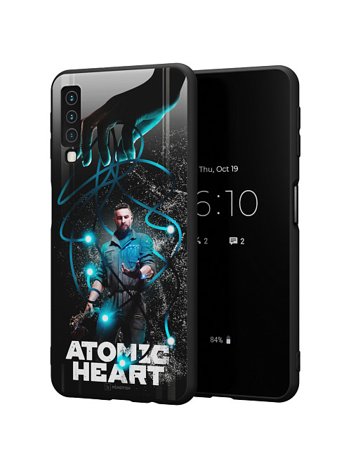 Силиконовый чехол для Samsung Galaxy A7 (2018) "Atomic Heart: ХРАЗ"