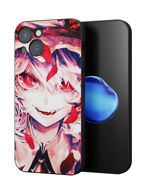 Силиконовый чехол для Apple iPhone 15 Plus "Touhou Project - Remilia Scarlet"