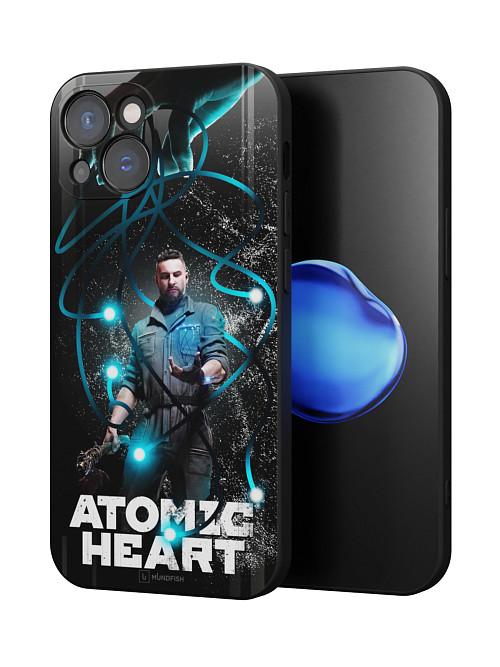 Силиконовый чехол для Apple iPhone 15 Plus "Atomic Heart: ХРАЗ"