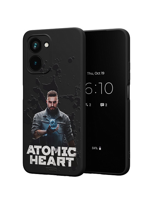 Силиконовый чехол для realme C33 "Atomic Heart: Товарищ Нечаев"