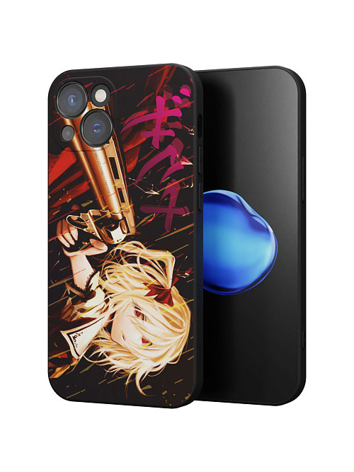 Силиконовый чехол для Apple iPhone 13 "Револьвер" Силиконовый чехол для Apple iPhone 13 "Револьвер"