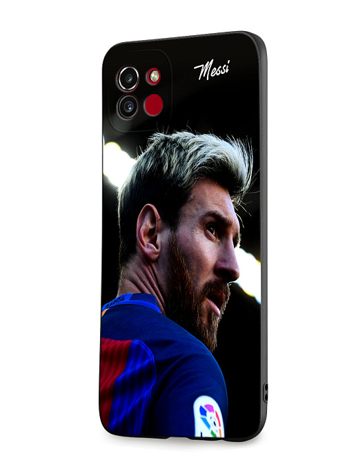 Силиконовый чехол для Samsung Galaxy A03 Lionel Messi