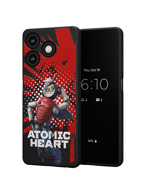 Силиконовый чехол для Tecno Spark 10c (4G) "Atomic Heart: Дикси"