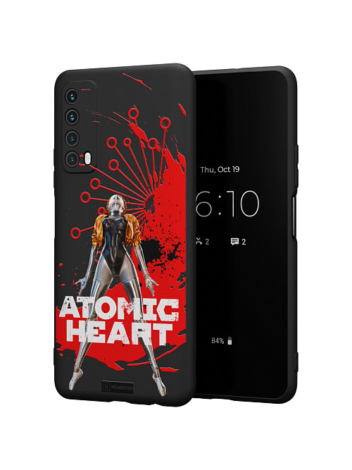 Силиконовый чехол для Huawei P Smart (2021) "Atomic Heart: Правая близняшка"