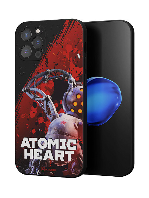 Силиконовый чехол для Apple iPhone 12 Pro "Atomic Heart: Беляш (МА-9)"