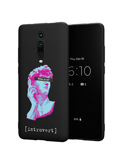 Силиконовый чехол для Xiaomi Redmi K20 "NOVEL: Интроверт"
