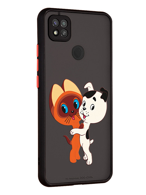 Противоударный чехол для Xiaomi Redmi 9C "Котенок по имени Гав: Друзья обрели дом"
