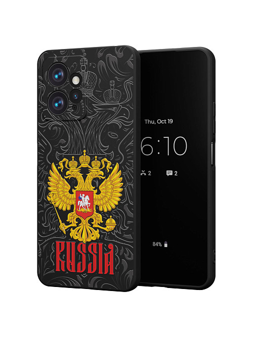 Силиконовый чехол для Xiaomi Redmi Note 12 (4G) "Россия"