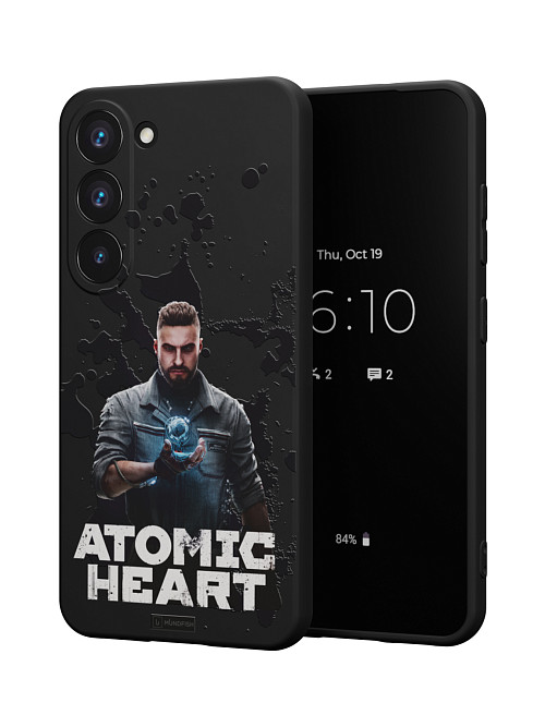 Силиконовый чехол для Samsung Galaxy S23 "Atomic Heart: Товарищ Нечаев"