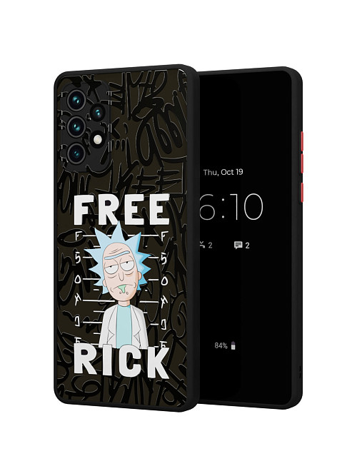 Противоударный чехол для Samsung Galaxy A52 (4G) "NOVEL: Free Rick"