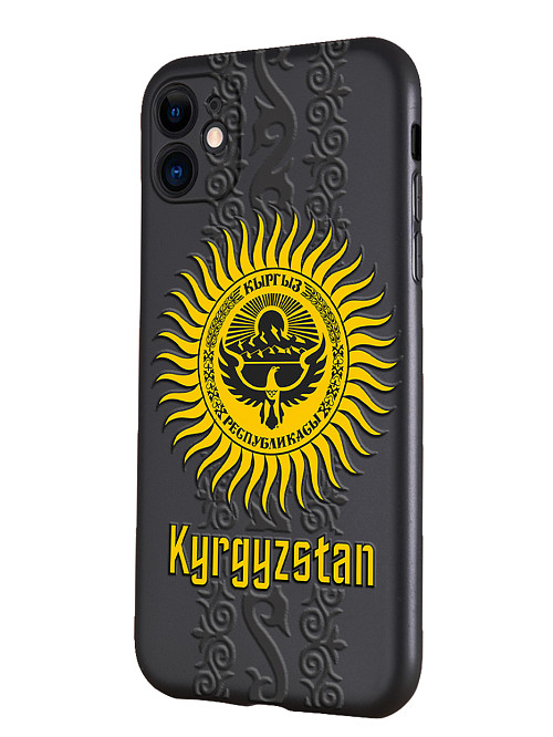 Силиконовый чехол для Apple iPhone 11 Республика Киргизии