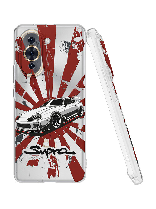 Силиконовый чехол для Huawei Nova 10 Pro Toyota Supra