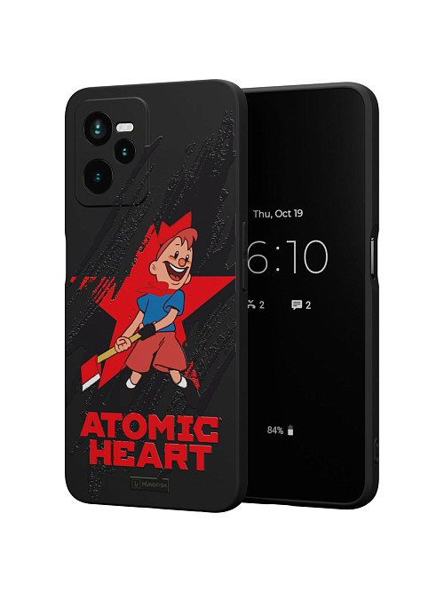 Силиконовый чехол для realme C35 "Atomic Heart: Пионер"