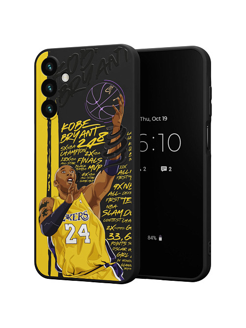 Силиконовый чехол для Samsung Galaxy A15 "NOVEL: Kobe Bryant"