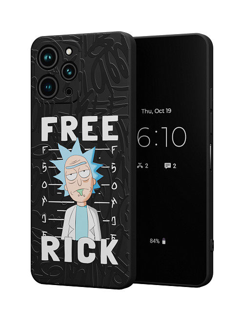 Силиконовый чехол для Xiaomi Redmi 12 "NOVEL: Free Rick"