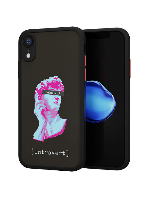Противоударный чехол для Apple iPhone Xr "NOVEL: Интроверт"