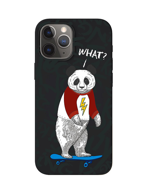 Силиконовый чехол для Apple iPhone 12 Pro "Панда what?"