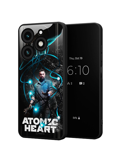 Силиконовый чехол для Tecno Spark Go 2024 "Atomic Heart: ХРАЗ"