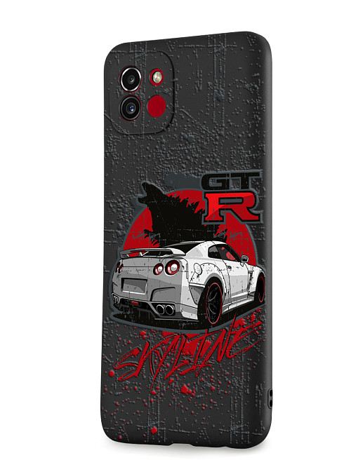 Силиконовый чехол для Samsung Galaxy A03 Nissan SKYLINE GTR