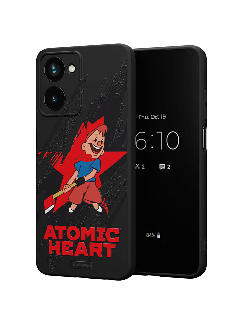 Силиконовый чехол для realme 10 (4G) "Atomic Heart: Пионер"