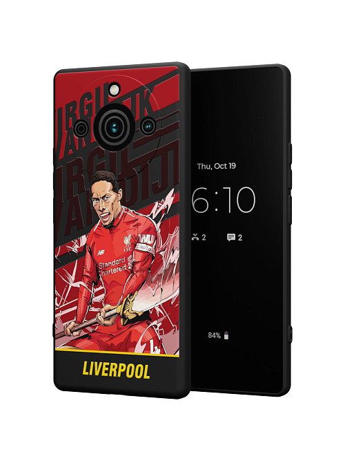 Силиконовый чехол для realme 11 Pro+ "NOVEL: Liverpool"