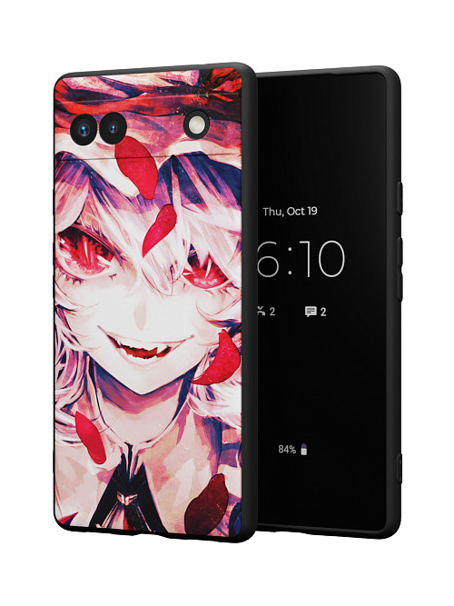 Силиконовый чехол для Google Pixel 6a "Touhou Project - Remilia Scarlet"