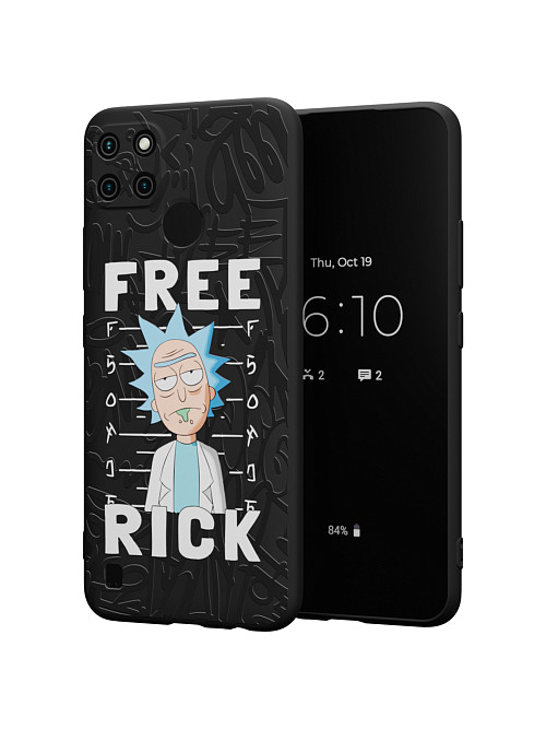 Силиконовый чехол для Realme C21Y "NOVEL: Free Rick"