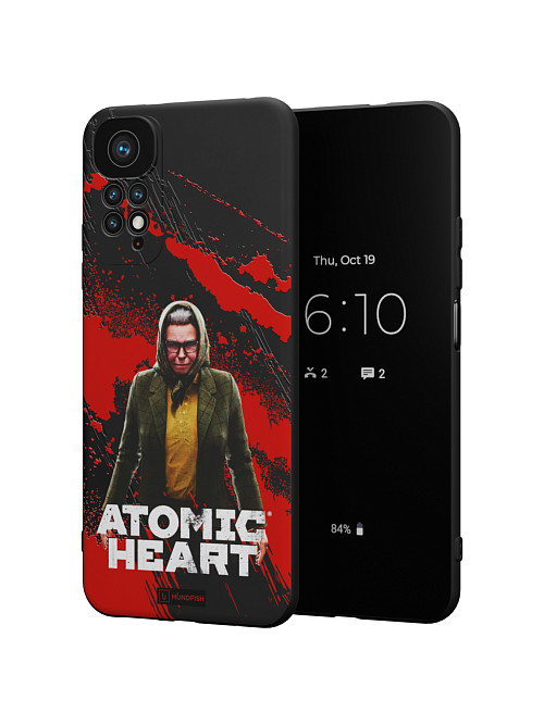 Силиконовый чехол для Xiaomi Redmi Note 11 "Atomic Heart: Баба Зина"