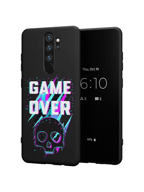 Силиконовый чехол для Xiaomi Redmi Note 8 Pro "Game over"