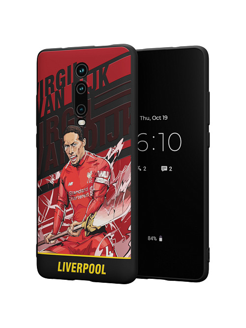 Силиконовый чехол для Xiaomi Redmi K20 "NOVEL: Liverpool"