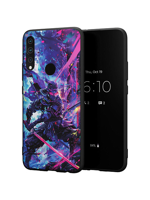 Силиконовый чехол для Huawei Y9 Prime (2019) "Сегун"