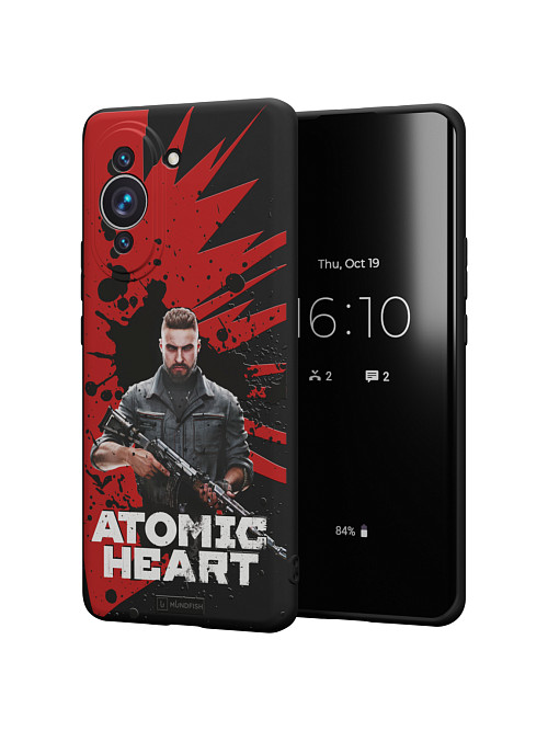 Силиконовый чехол для Huawei Nova 10 Pro "Atomic Heart: Майор Нечаев"