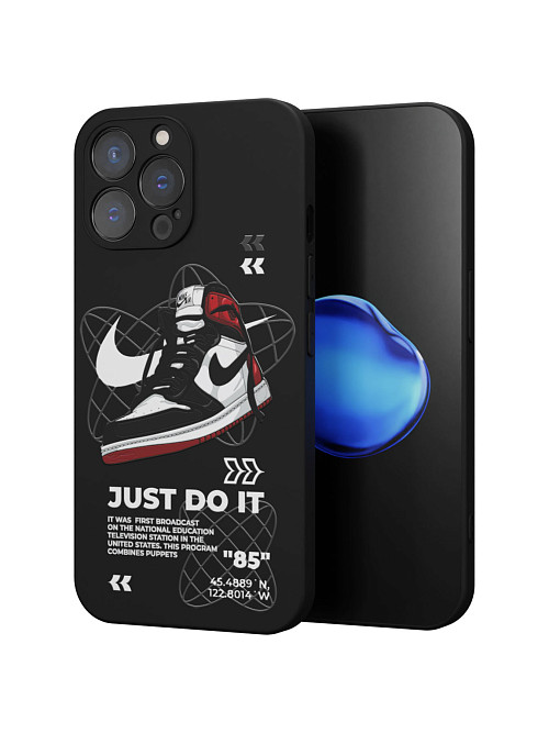 Силиконовый чехол для Apple iPhone 13 Pro Max "NOVEL: Just Do It"