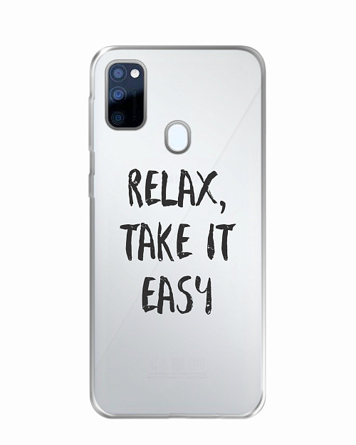 Силиконовый чехол для Samsung Galaxy M30S Relax, take it easy