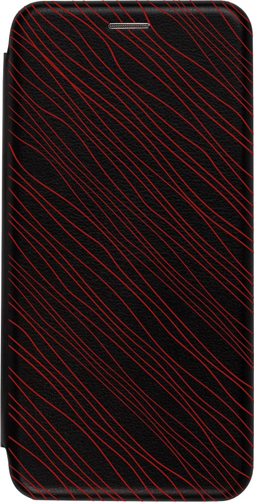 Чехол книжка для Xiaomi 11T "Красные линии"