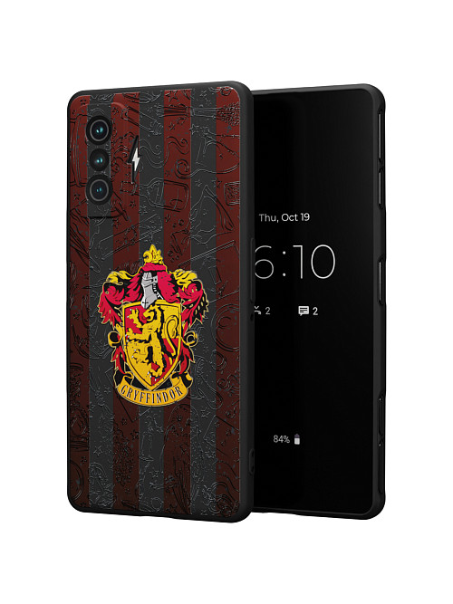 Силиконовый чехол для Xiaomi Redmi K50 Gaming Edition "NOVEL: Гриффиндор"