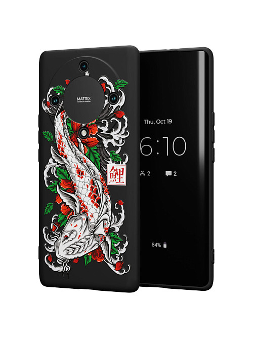 Силиконовый чехол для Honor Magic 5 Lite (5G) "Рыба"