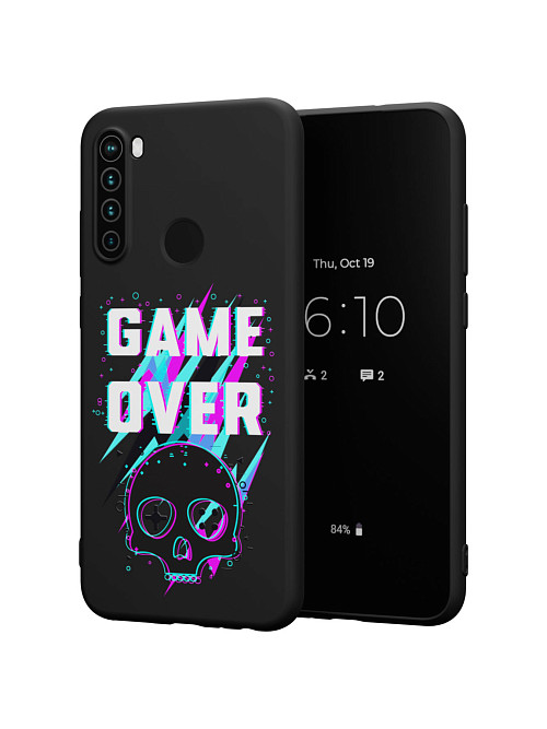 Силиконовый чехол для Xiaomi Redmi Note 8T "Game over"