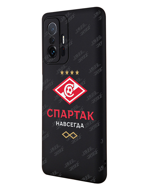 Силиконовый чехол для Xiaomi 11T "Спартак - навсегда"